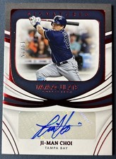 2022 Panini Ji-Man Choi Immaculate Collection #IS-JC Signatures Auto Rays /25