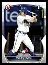 Jace Bohrofen 2023 1st Bowman Draft #BD-173 Toronto Blue Jays ROOKIE RC