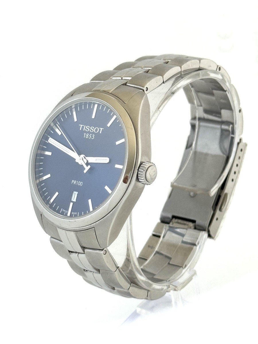 Tissot PR 100 Men's Watch 39mm ,T 101410A Blue Dial Swiss