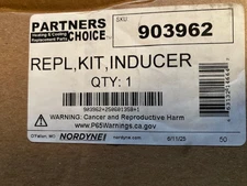 903962 - Nordyne Furnace Draft Inducer/Exhaust Vent Venter Motor