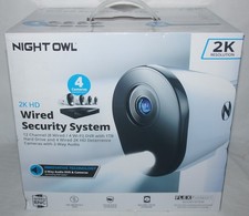 New Night Owl 2-Way Audio 12 Channel 1TB DVR Video 4 Security Camera System
