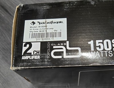 Rockford Fosgate Prime R150-2 2-Channel Car Amp for sale