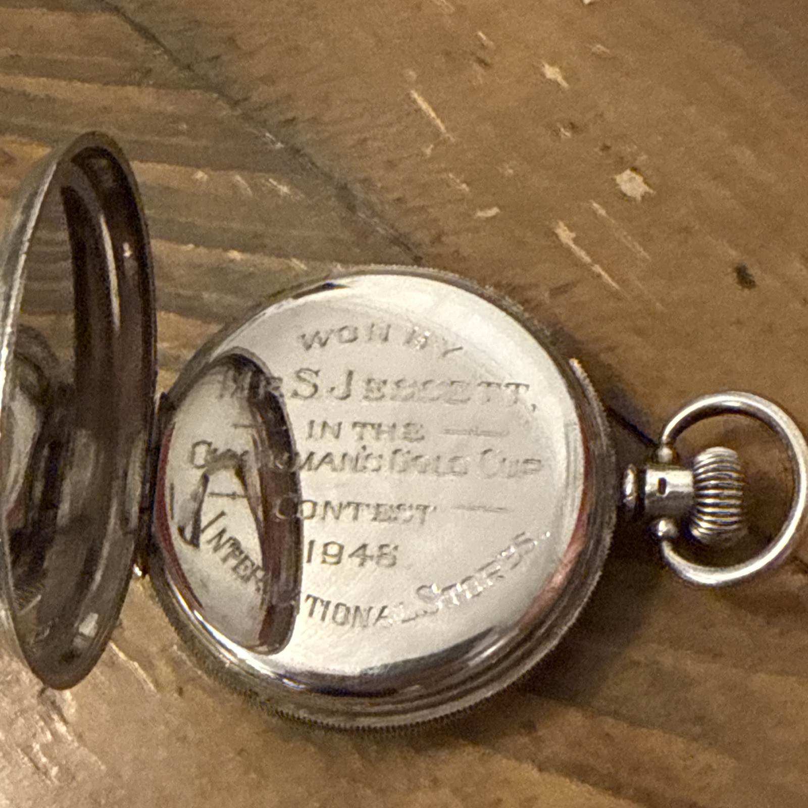 ANTIQUE LIMIT SOLID SILVER POCKET WATCH - image 5