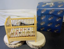 🍼Vintage Classics by Handley 1:12 Dollhouse Miniature Baby Crib #10478 Orig Box