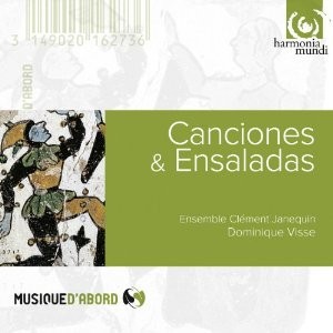 Set Clément Janequin Dominique Visse Lieder und Salate - CD