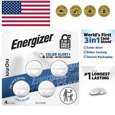 2032 Batteries 4 Pack, 3V Lithium Coin Batteries