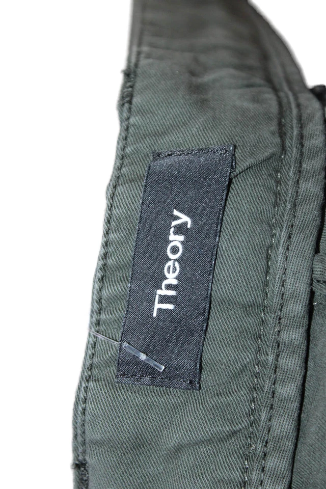 Theory 男式深灰色斜纹短裤 33 码 — 第 4/4 张图片