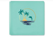 Creative Memories 12X12 SUN-SOAKED Caribbean Foiled Album Cover 2024 New