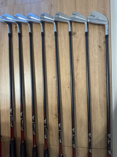 Ping Blueprint Orange Dot 4-PW Graphite R With G410 3 Iron Crossover - Picture 2 of 11