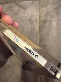 Super C (1985 Konami Nintendo, Authentic NES Cart) Super Contra Authentic