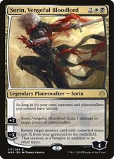 Sorin, Vengeful Bloodlord Regular - War Of The Spark MTG-NM