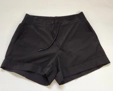 90 Degrees By Reflex Women’s Athletic Shorts Black Size M