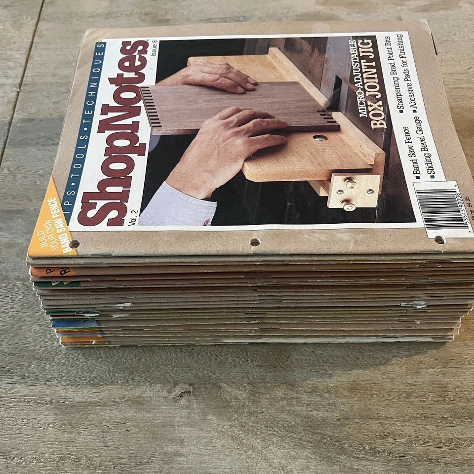 ShopNotes Magazine Lot 30 Issues from #8 - #70 Woodworking Carpentry VG - Image 3 of 4