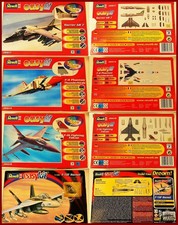 ST561 | Revell EasyKit 1:100 - 4 Bausätze "moderne Kampfflugzeuge"