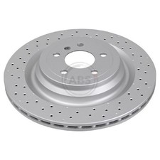 2x Bremsscheibe hinten für Mercedes GL-Klasse X166 M-Klasse W166 | 193064