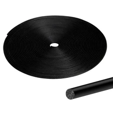 100FT Backer Rod 1/8 inch, Black Rubber Caulk Saver, Concrete Expansion Joint...