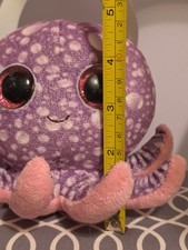 Ty Beanie Boos Legs the Octopus 7" Plush Stuffed Animal Toy 1996 No Ear