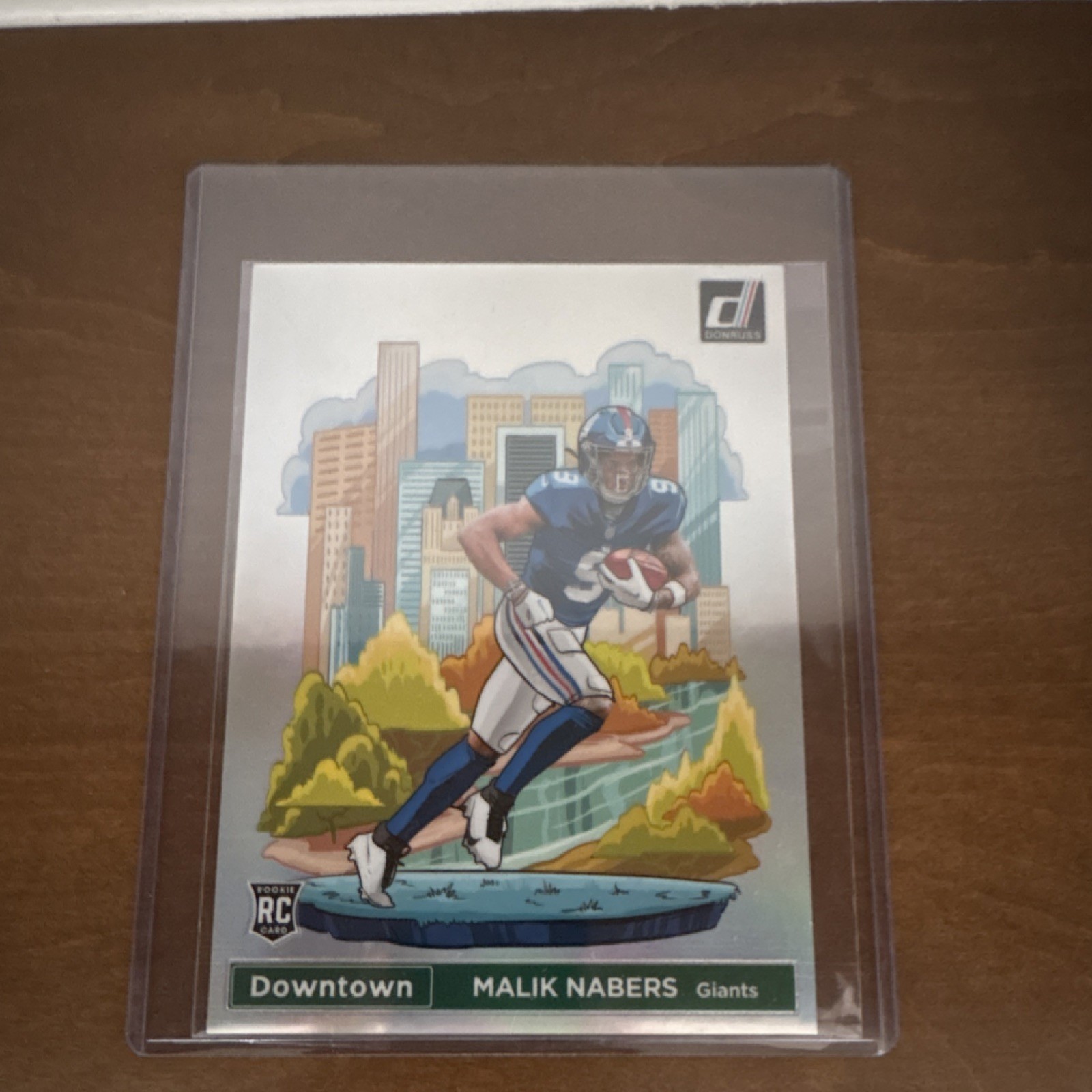 Panini 2024 Donruss JUMBO Downtown Malik Nabers Giants