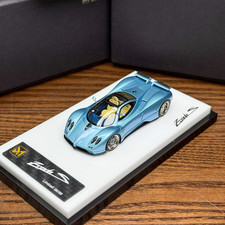 DMY 1/64 Scale Pagani Zonda S Racing Sports Diecast Resin Model Car Gifts Toy