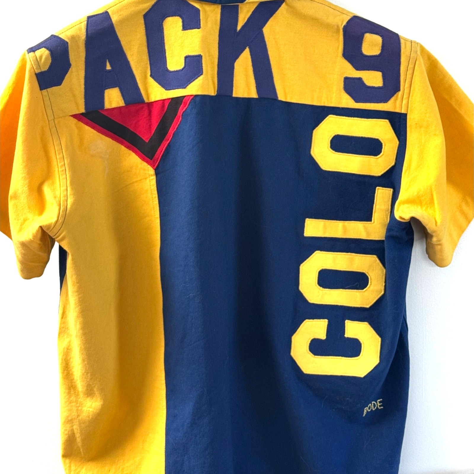 BODE: Men's Scout Patchwork Printed Cotton Shirt … - image 3