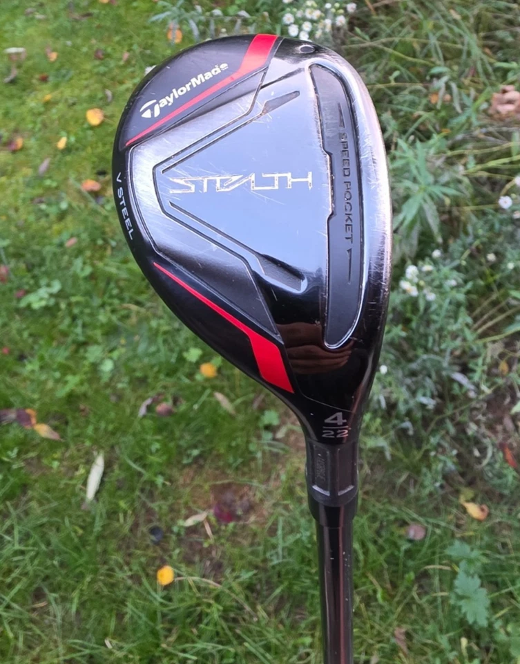 TaylorMade Stealth Hybrid 4 - 22 Grad - Regular Flex - Guter Zustand - Headcover