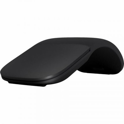 Open Box: Microsoft Arc Mouse (Black) - BlueTrack - Wireless - 32.81 ft - Blueto