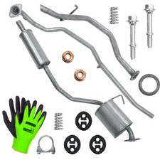 Schalldämpferset Auspuff für Daihatsu Cuore 6 VI Fließheck 1.0 (2003-03/2007)