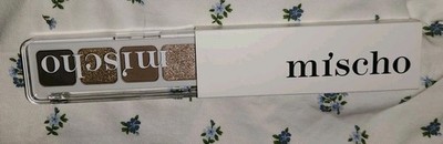 MISCHO Beauty Mini Eyeshadow Palette  4.5 G - Worthy, Sand ,tan, Stone, Smoke