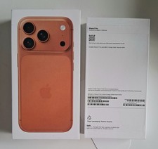 Apple A3256 iPhone 17 Pro Cosmic Orange 512GB - Empty Box ONLY