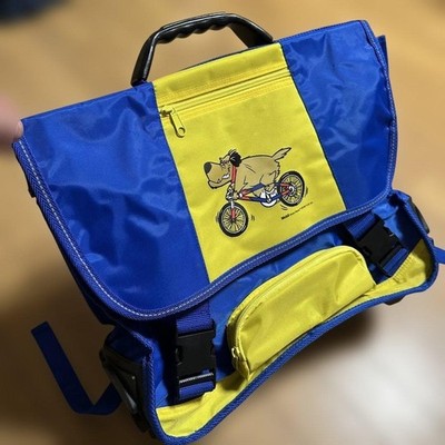 Wacky Races Muttley 90s Deadstock 2-Way Backpack Japan Not for Sale Vintage