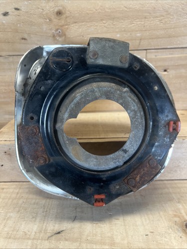 1962 1963 1964 Nova Left headlight bezel, Bucket, Bracket Assembly, original GM - Picture 6 of 10