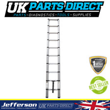 Jefferson 2.9m Heavy Duty Telescopic Extendable Collapsible Step Ladder