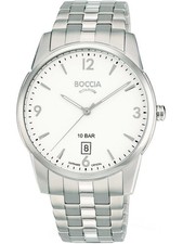Boccia 3632-01 Men's Watch Titanium Mens Watch 40mm 10ATM