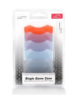 Speedlink 5x Set Single Game Case UMD-Hülle Tasche für Sony PSP UMDs Spiele Etui