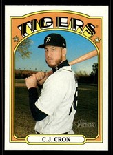 2021 Topps Heritage - C.J. Cron #197 