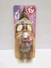 Vintage TY McDonald's Britannia The Bear Beanie Baby 1997 Retired - 1993 ERROR