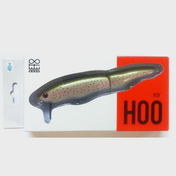 BETOBETO HOO 155F RAINBOW TROUT Color 1.3oz Floating Swimbait NEW Japan - Image 3