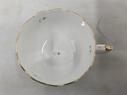 Herend Model number: Apony Green Cup & Saucer Dessert Plate DDU - Picture 10 of 14