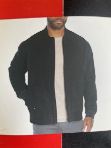 BANANA REPUBLIC Black Lightweight Insulated Water Repellent Bomber Zip Jacket M - Picture 8 of 12