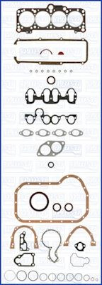 AJUSA Dichtungsvollsatz, Motor 50113800 für AUDI