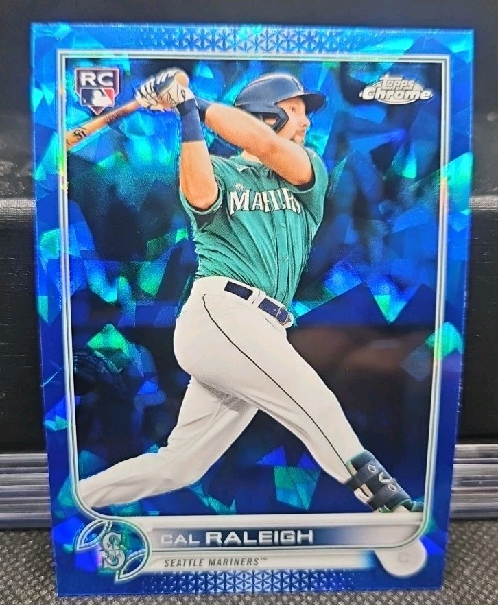 2022 Topps Chrome Sapphire Edition - Cal Raleigh #277 (RC)