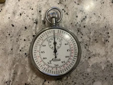 Swiss made Minerva Stopwatch In Original Case, Feldmar Watch Co working great