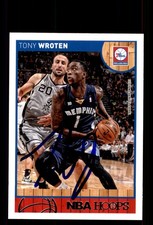 Signed Basketball Card Auto Tony Wroten 2013-14 Hoops #37 Philadelphia 76ers