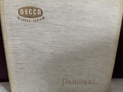 Sehr seltene Box - Wagner - Parsifal orig. Aufnahme 1951 - LXT2651-56 Decca
