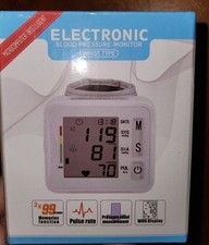 Electronic Blood Pressure Monitor Wrist NEW