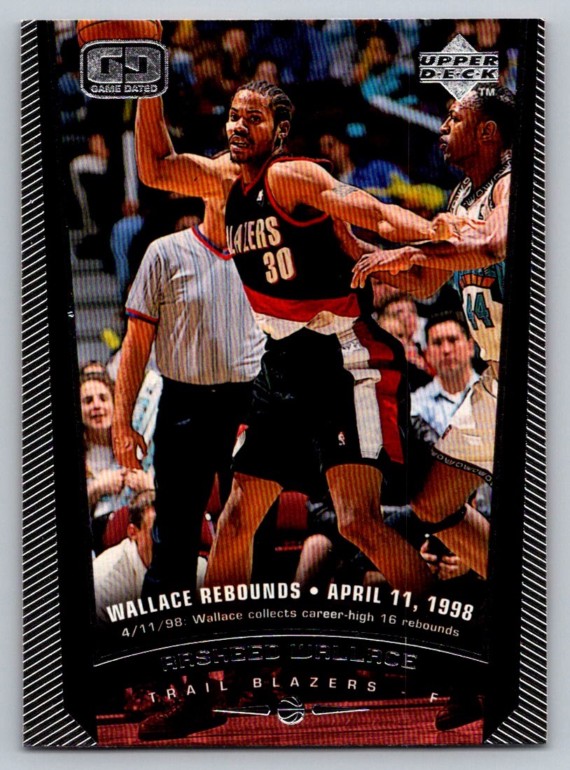 1998-99 Upper Deck #124 Rasheed Wallace
