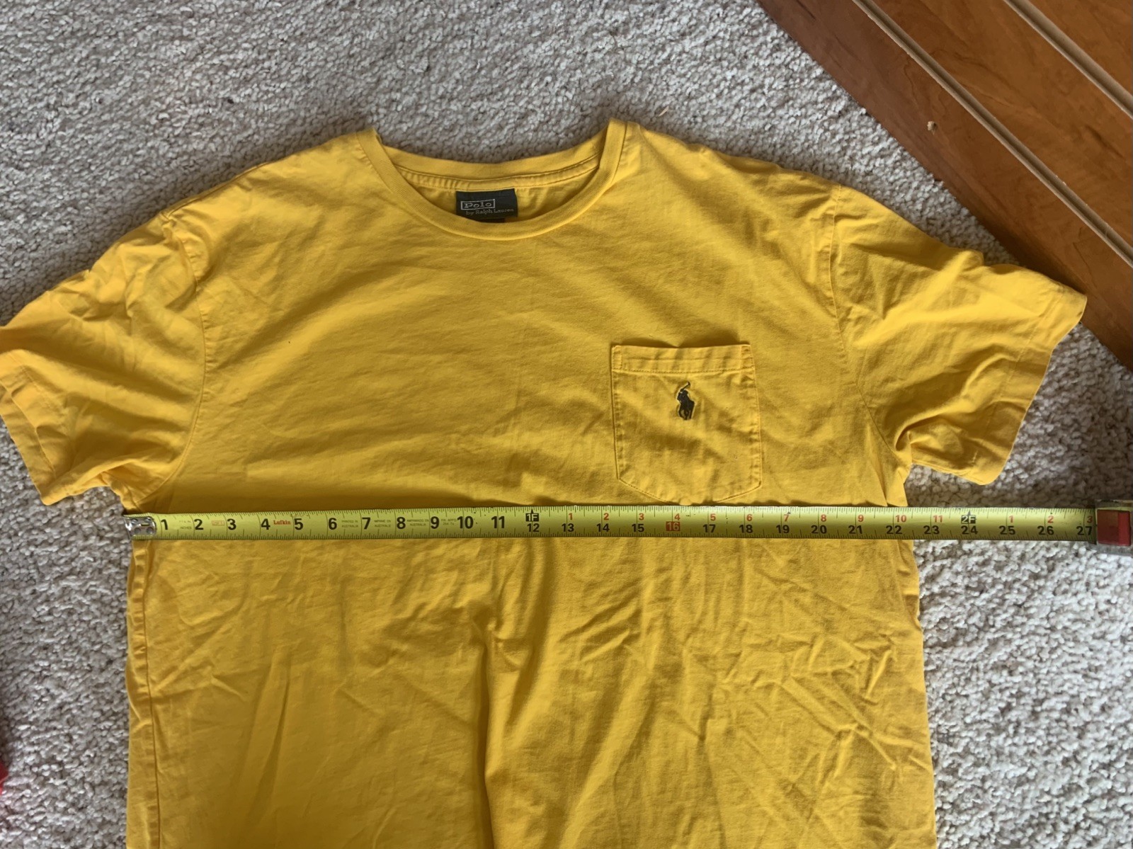 Lot of Five Polo Ralph Lauren T-Shirts, 2 Long Sleeve, 3 Short, Men’s Size L thumbnail 4