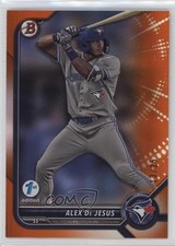 2022 Bowman Draft 1st Edition Orange Foil 13/25 Alex De Jesus #BD-147 0xh3