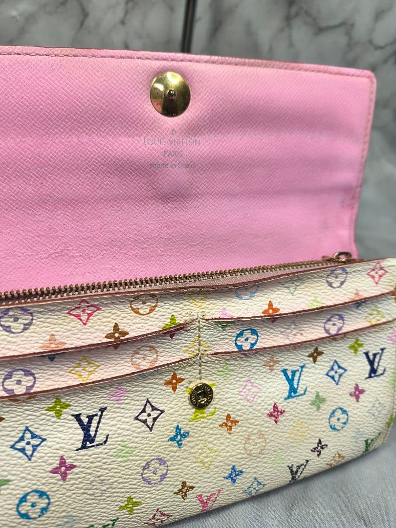 Rare Good Louis Vuitton Multicolor With Initials - image 6