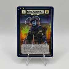 Kanrik, Master Thief Super Rare Foil Neopets Battledome TCG WFO-176 SR